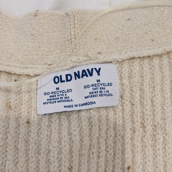 NWOT Old Navy Cream Cardigan - Picture 2 of 4